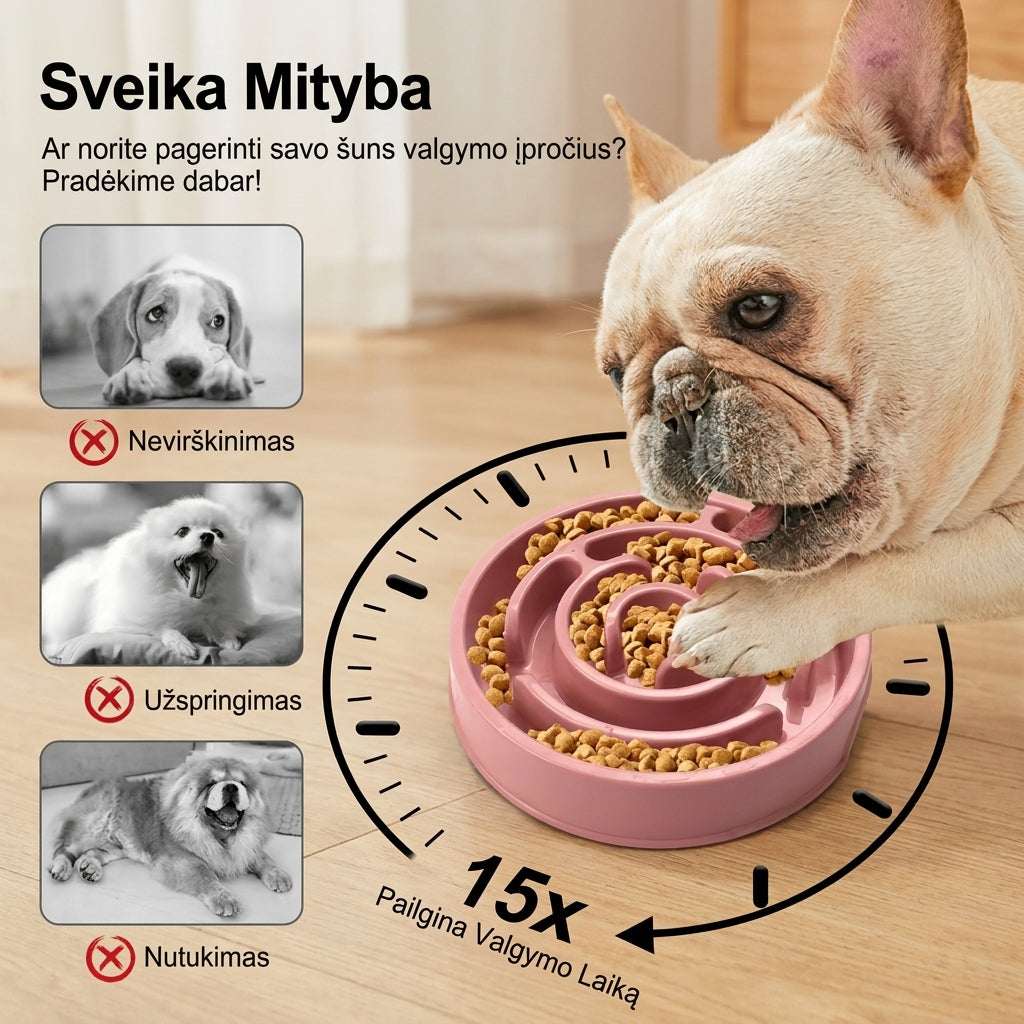 Nupukas™ Lėto Valgymo Dubenėlis