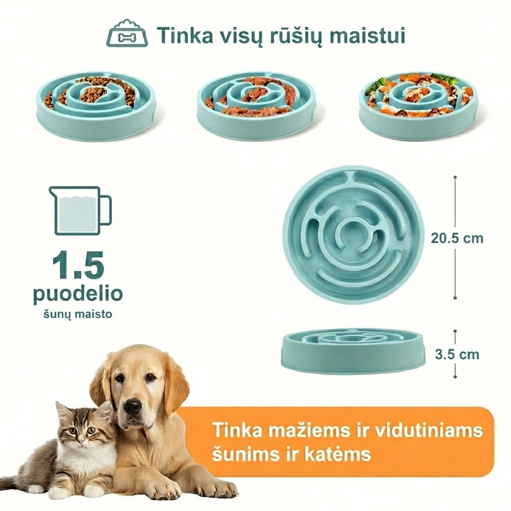 Nupukas™ Lėto Valgymo Dubenėlis